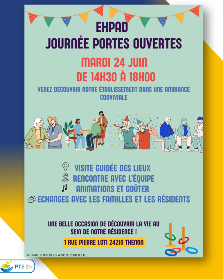 Portes Ouvertes à l’EHPAD Les Jardins des Hauts de Thenon : une journée de découverte et de convivialité