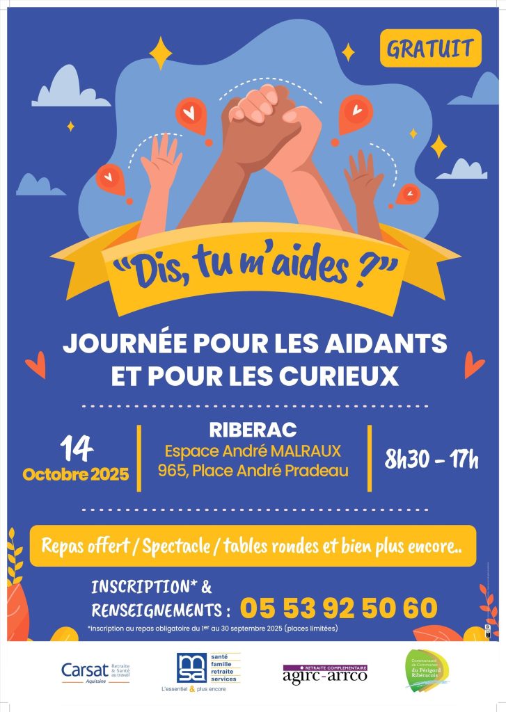 Forum des Aidants à Ribérac : la PTS 24 engagée pour la solidarité et le soutien aux aidants