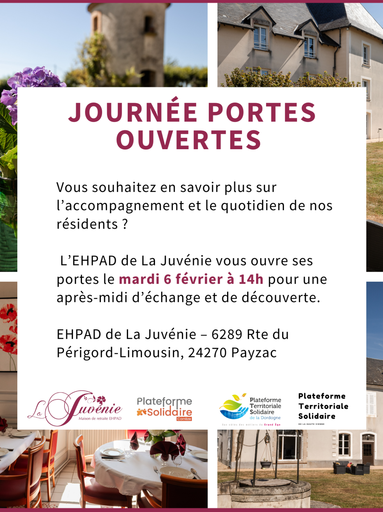 Journée Portes Ouvertes – La Juvénie